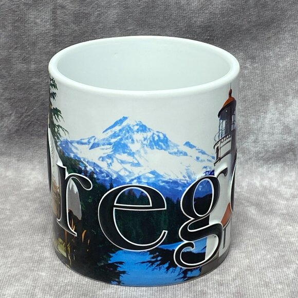 Oregon Adventure Mug By Americaware - 18 Oz  Popular Scenery Design - Picture 2 of 9